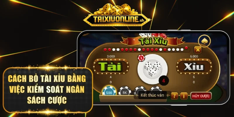 Cách bỏ Tài Xỉu bằng việc kiểm soát ngân sách