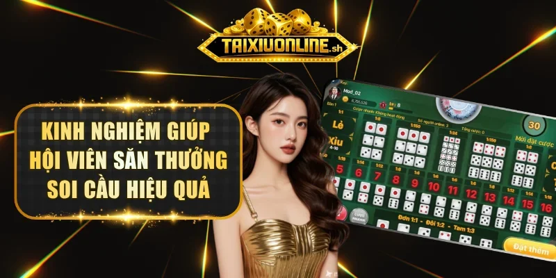 Kinh nghiệm giúp hội viên săn thưởng soi cầu hiệu quả